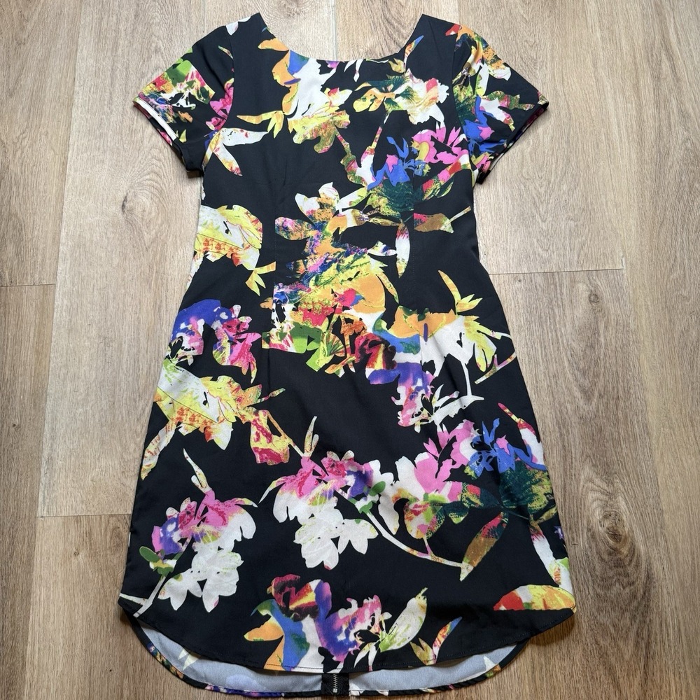 Yumi Kim Anthropologie Elana Tropical Tantrum Floral Zipper Mini Dress XS